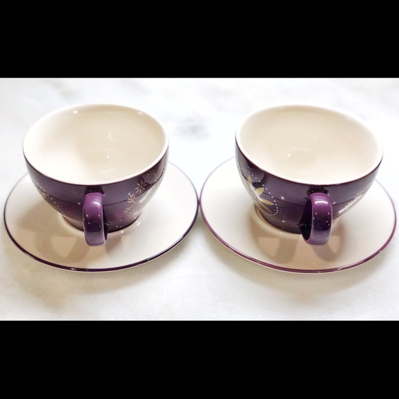 Starbucks Holiday 2006 Limited Set 2 Cups Saucers - Picture 7 of 10